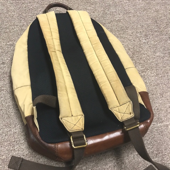 Leather Fossil Backpack - Picture 3 of 4